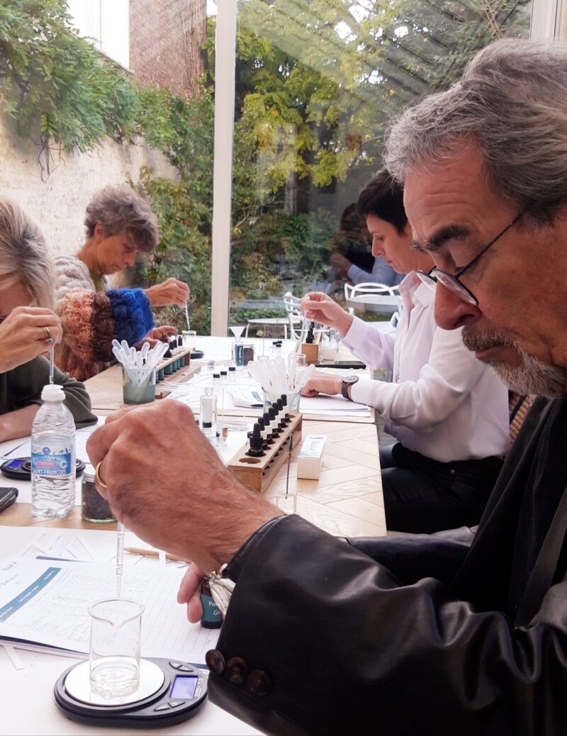 group perfume-making workshop
