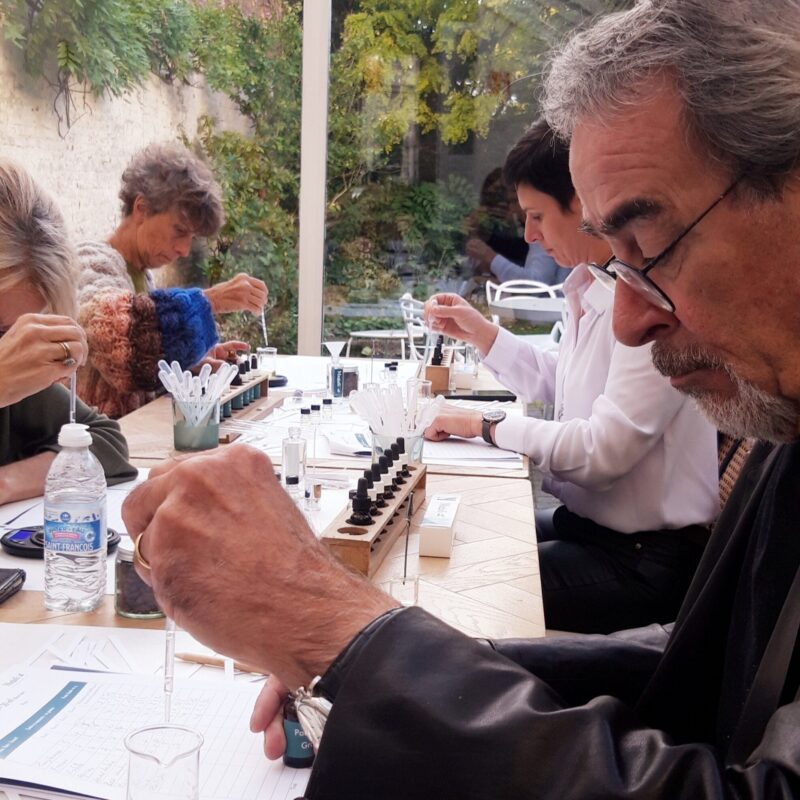 group perfume-making workshop