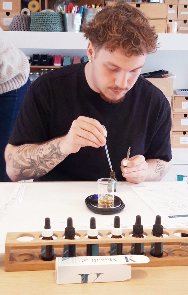 Atelier de création de parfum